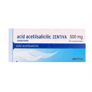 Acid Acetilsalicilic 500-cpr. x 20-Zentiva