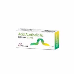 Acid Acetilsalicilic 500mg-cpr x 20-Labormed