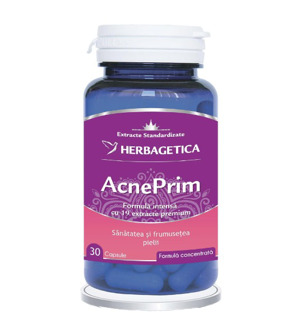 AcnePrim, 30 capsule, Herbagetica