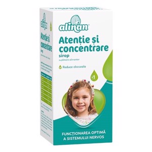 Alinan Atentie si Concentrare x 150ml (Fiterman)