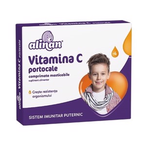 Alinan Vit. C Kids Portocale-cpr.mastic. x 20-Fiterman