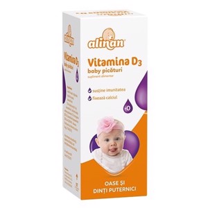 Alinan Vitamina D3 Baby-sol. x 10ml-Fiterman