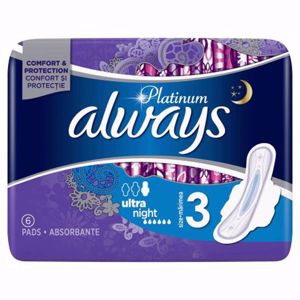 Always Platinum Ultra Night 6 buc