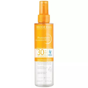 Apa cu protectie solara SPF 30 pentru piele sensibila Photoderm Bronz, 200 ml, Bioderma