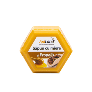 ApiLand Sapun natural miere si propolis 100g