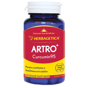 Artro+ Curcumin95, 30 capsule, Herbagetica
