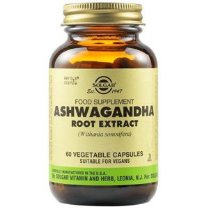 Ashwaganda root extract, 60 capsule, Solgar
