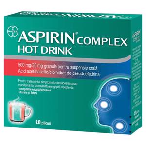 Aspirin Complex Hot Drink x 10plc.-Bayer SRL
