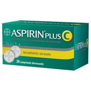 Aspirin Plus C-cpr.eff. x 20-Bayer SRL