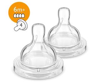 Avent Tetina Airflex 4 Orificii x2buc SCF634/27
