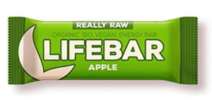 Baton Lifebar cu mere raw eco x 47 g