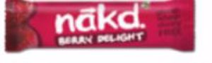 Baton Nakd raw vegan cu zmeura x35g FG