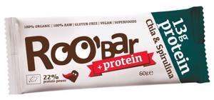 Baton Roobar cu chia si spirulina raw eco x60g