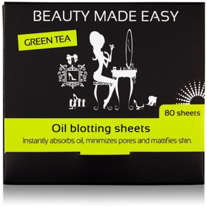 Beauty Made Foite matifiante cu ceai verde pentru ten 80buc