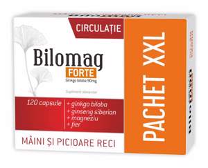 Bilomag forte Circulatie, 120 capsule, Zdrovit