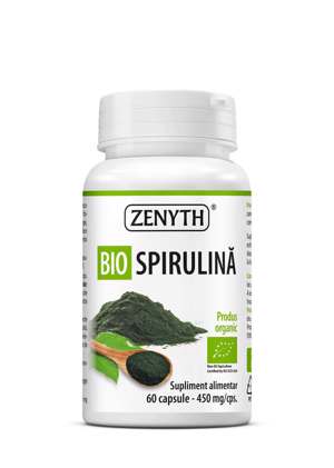 Bio Spirulina, 60 capsule, Zenyth