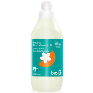 Detergent lichid pentru rufe albe si colorate portocale ECO, 1L, Biolu