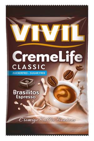 Bomboane cremoase cu aroma de cafea Espresso, 110 g, Vivil 