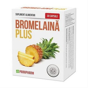 Bromelaina Plus 30 capsule, Parapharm