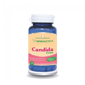 Candida Free, 30 capsule, Herbagetica