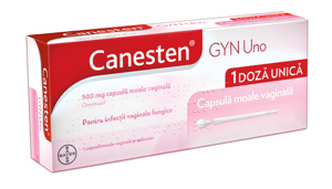 Canesten Gyn Uno 500mg cps moale vag. x1 (Bayer)