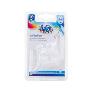Canpol 18/330 Tetine Silicon Nr.5 x 2 buc