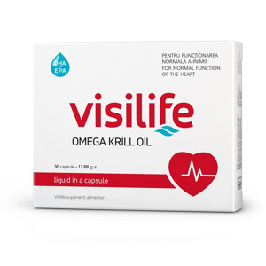 Capsule pentru functionarea normala a inimii Visilife, 30 capsule, Vitaslim