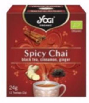 Ceai cu mirodenii ceai negru,scortisoara,ghimbir ECO 12pl (Yogi Tea)