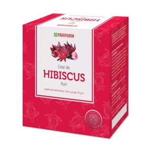 Ceai hibiscus, 75 g, Parapharm