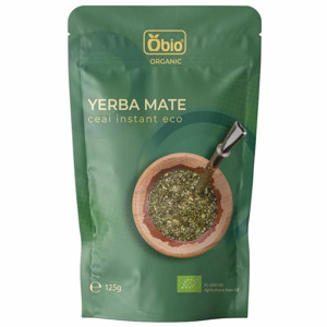 Ceai yerba mate instant bio, 125 g, Obio