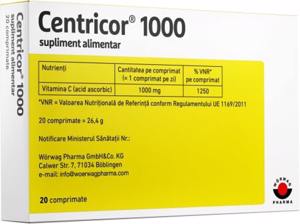 Centricor 1000 cps.x20 (Worwag)
