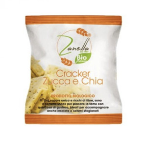 Crackers Eco cu dovleac si chia, 30 g, Deco Italia