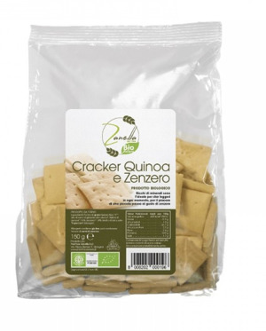 Crackers Eco cu quinoa si ghimbir, 150 g, Deco Italia