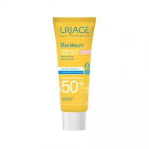 Crema colorata pentru protectie solara cu SPF 50+ Bariesun, Nuanta Fair, 50 ml, Uriage