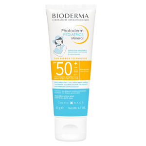 Crema minerala protectie solara pentru copii Photoderm Pediatrics, SPF 50+, 50g, Bioderma 