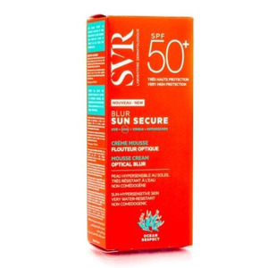 Crema spuma pentru protectie solara cu SPF 50+ Sun Secure Blur, 50 ml, SVR