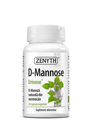 D-Mannose, 30 capsule vegetale, Zenyth