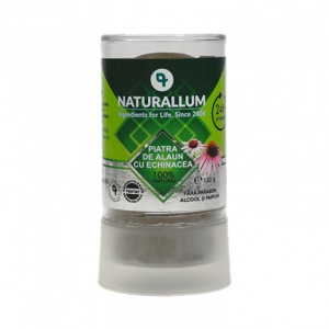 Deodorant Piatra de alaun cu echinaceea 120g (Naturallum)
