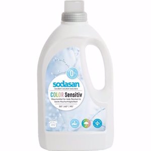 Detergent bio lichid color sensitiv 1500ml (Sodasan) 832724