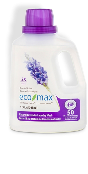 Detergent concetrat rufe cu lavanda 1.5L (Ecomax)