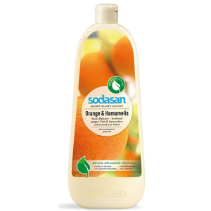 Detergent lichid vase balsam cu portocala 1000ml(Sodasan) 837955