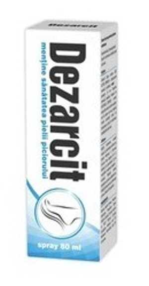Dezarcit Spray picioare, 80 ml, Zdrovit