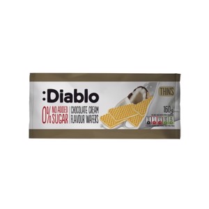 Diablo Napolitane cu nuca de cocos fara adaos de zahar 160g