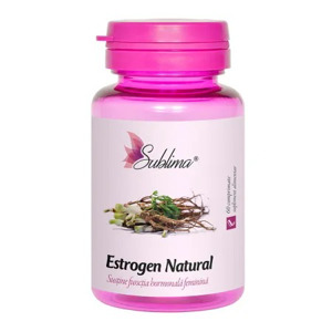 Estrogen Natural, 60 comprimate, Dacia Plant 