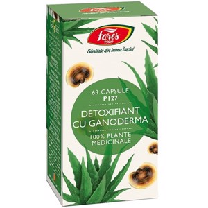 Fares Detoxifiant cu Ganoderma-cps x 63