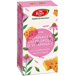 Fares Echinacea cu Propolis si Vit.C-cpr x 63