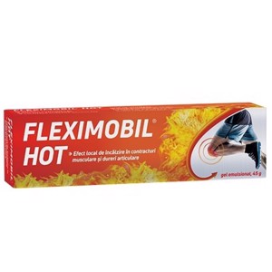 Fleximobil Hot gel emulsionat 45g (Fiterman)