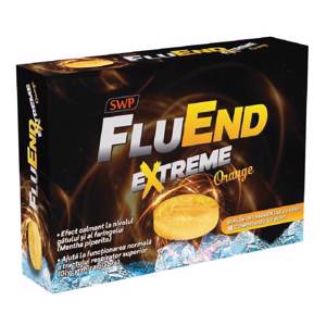 FluEnd Extreme cu aroma de portocale, 16 comprimate, Sun Wave
