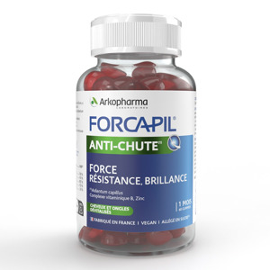 Forcapil anti-caderea parului, 60 jeleuri, Arkopharma
