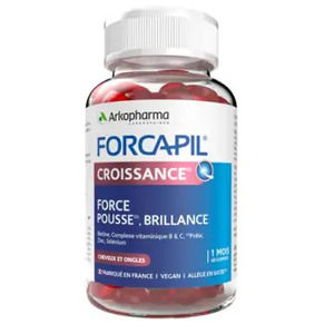 Forcapil pentru cresterea parului, 60 jeleuri, Arkopharma 